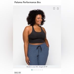 Cropped tank / sports bra